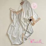 Déshabillé AH-202 Blanc – Image 2