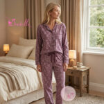 Pyjama 8-347 Aubergine