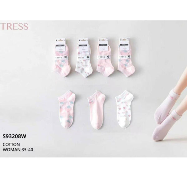 Socquettes 3pcs S93208W