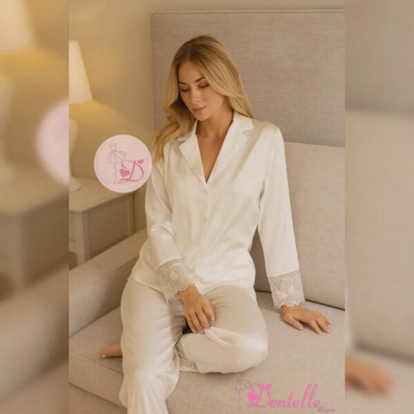 Pyjama MA26002-1 Blanc