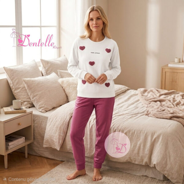 Pyjama PG267667 Blanc