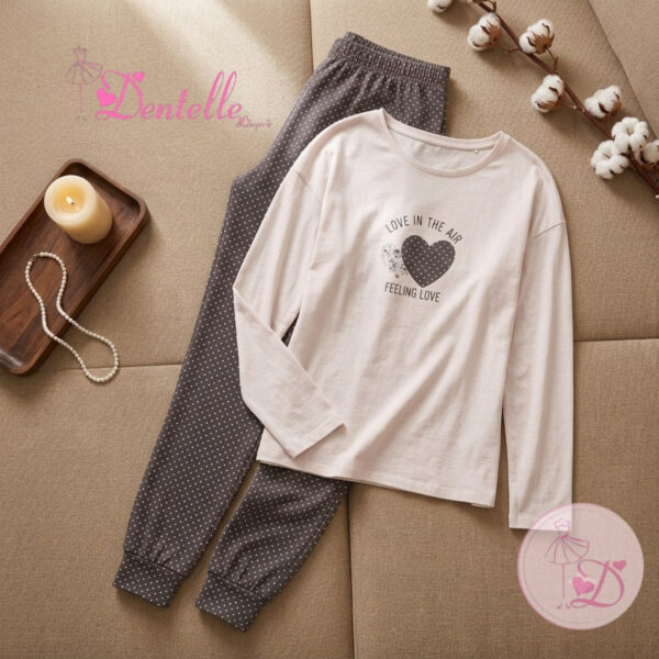 Pyjama PG267760 Blanc cassé