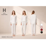 Pyjama MA26002-1 Blanc – Image 2