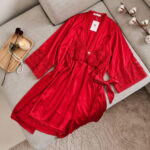 Déshabillé SM2833 Rouge