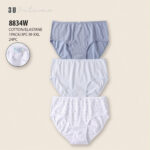 Culotte pack 3pcs 8834W